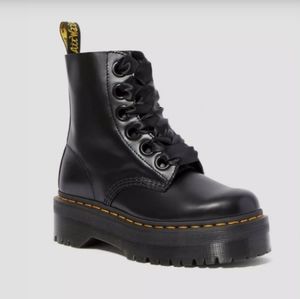 Dr Martens Molly Platform Boots Black sz 7/38